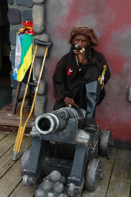 ,   ,  ( A piratre, Dolphin Cove Rios Jamaica) 